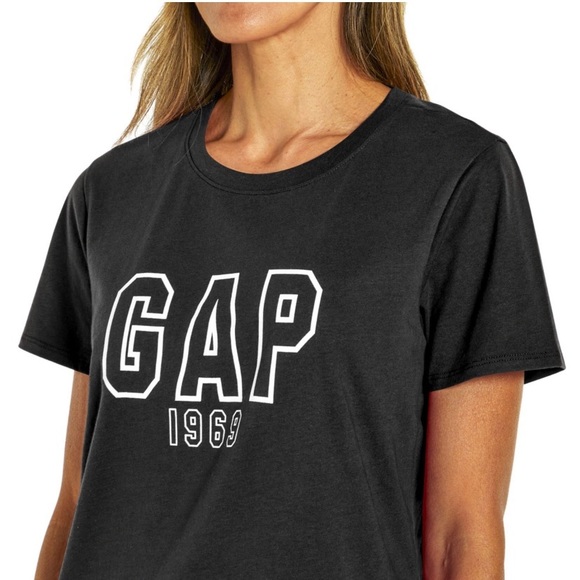 GAP Ladies Logo Tee - Black - Size XL - NWT - Picture 4 of 8